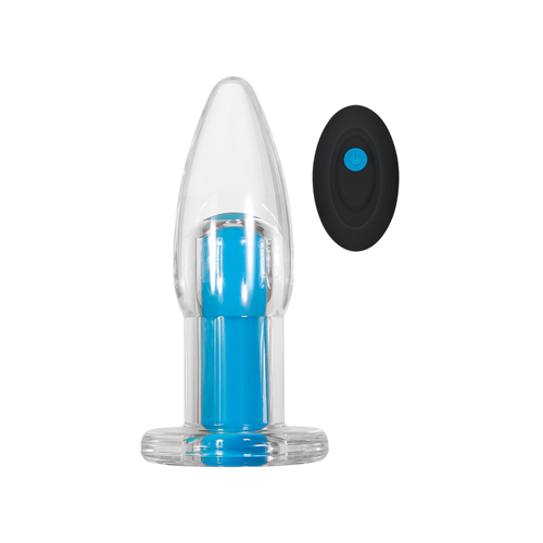 Gender X - Electric Blue - Vibrerende buttplug met afstandsbediening